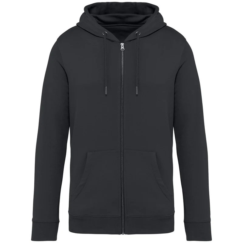 Sweat-shirt écoresponsable zippé à capuche