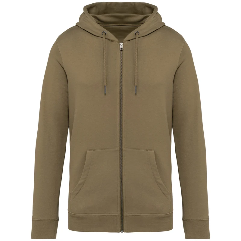 Sweat-shirt écoresponsable zippé à capuche