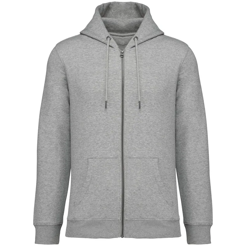 Sweat-shirt écoresponsable zippé à capuche