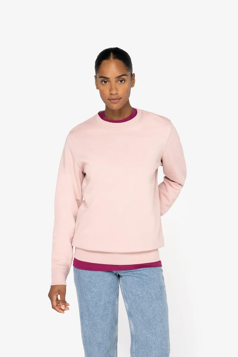 Sweat-shirt écoresponsable à col rond