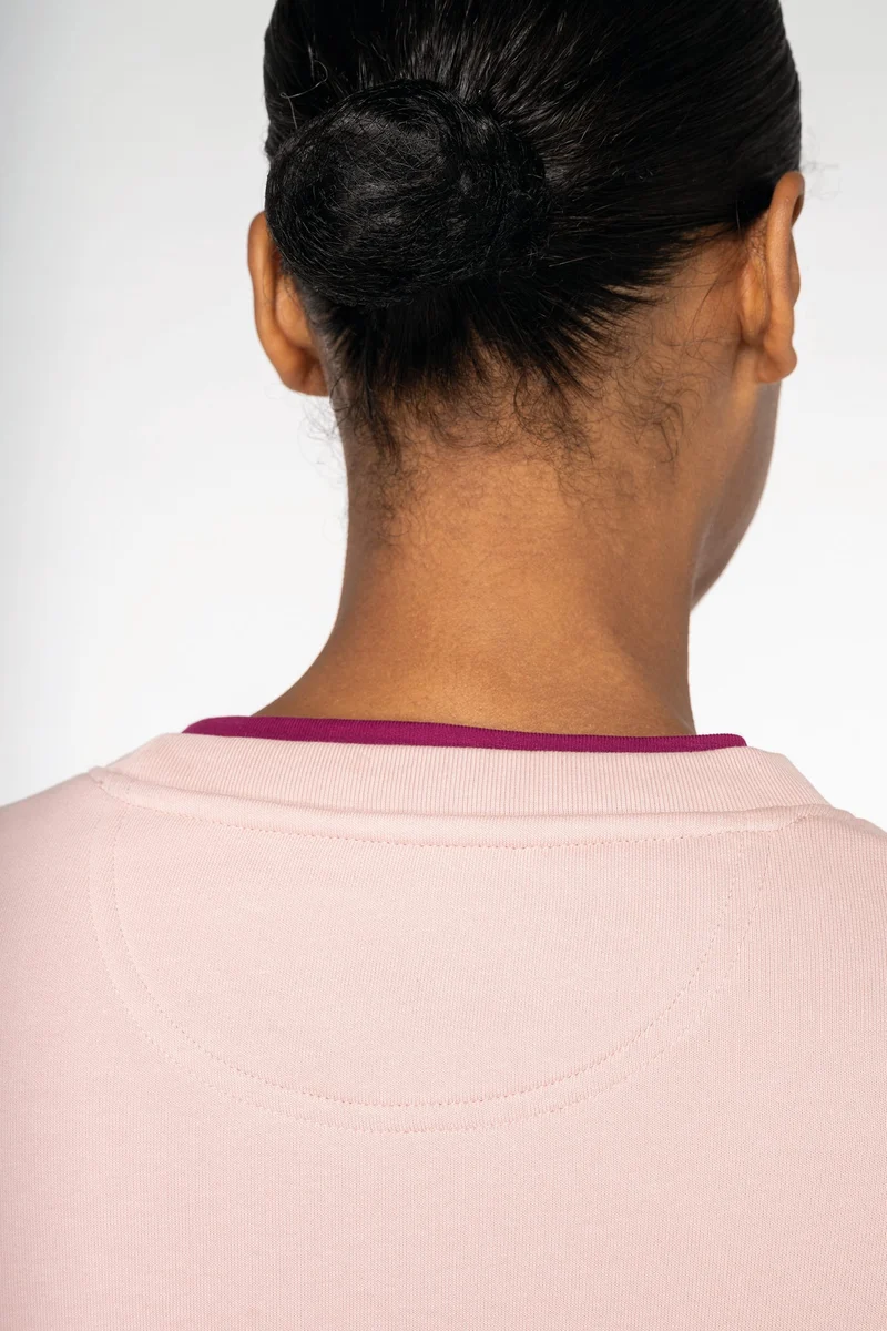 Sweat-shirt écoresponsable à col rond