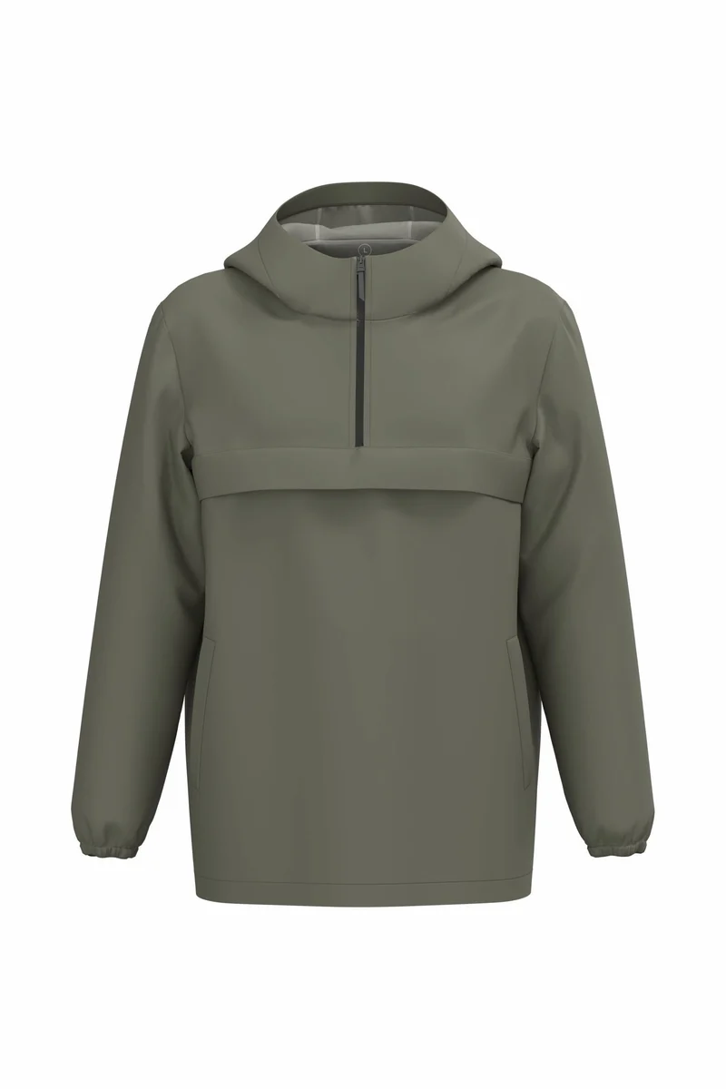 Veste coupe-vent imperméable écoresponsable