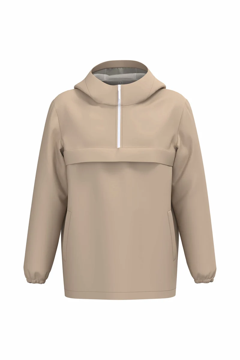 Veste coupe-vent imperméable écoresponsable