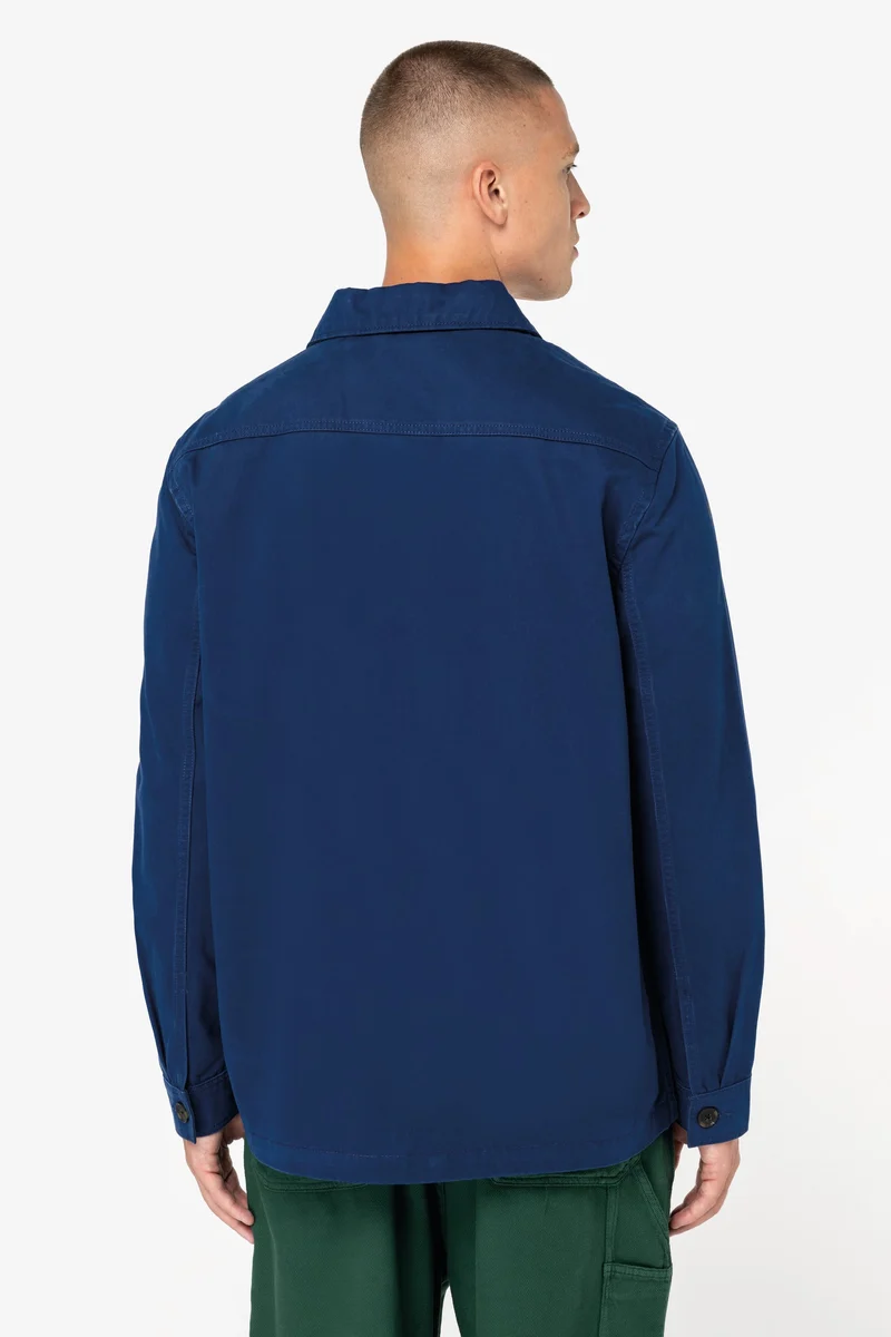 Veste worker écoresponsable délavée
