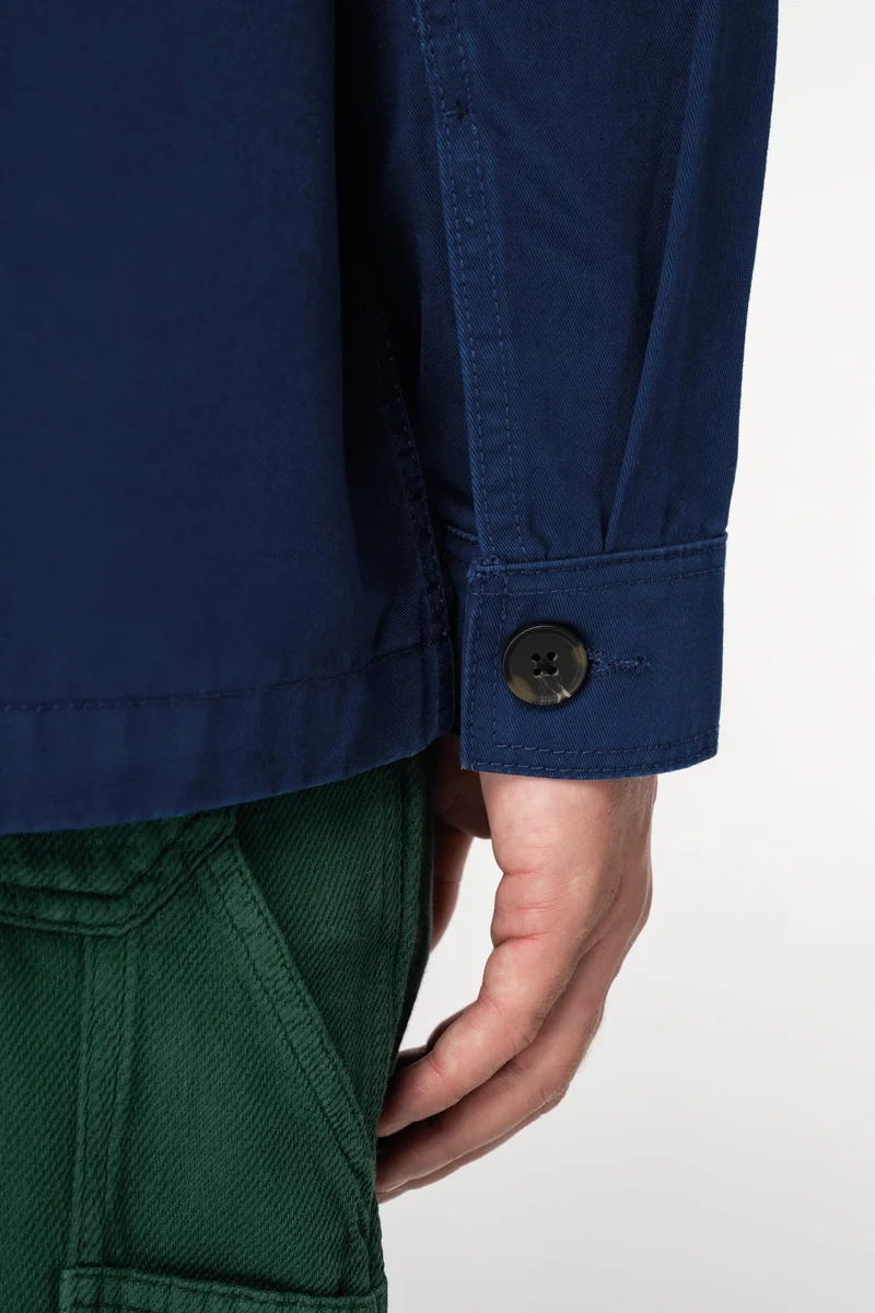 Veste worker écoresponsable délavée