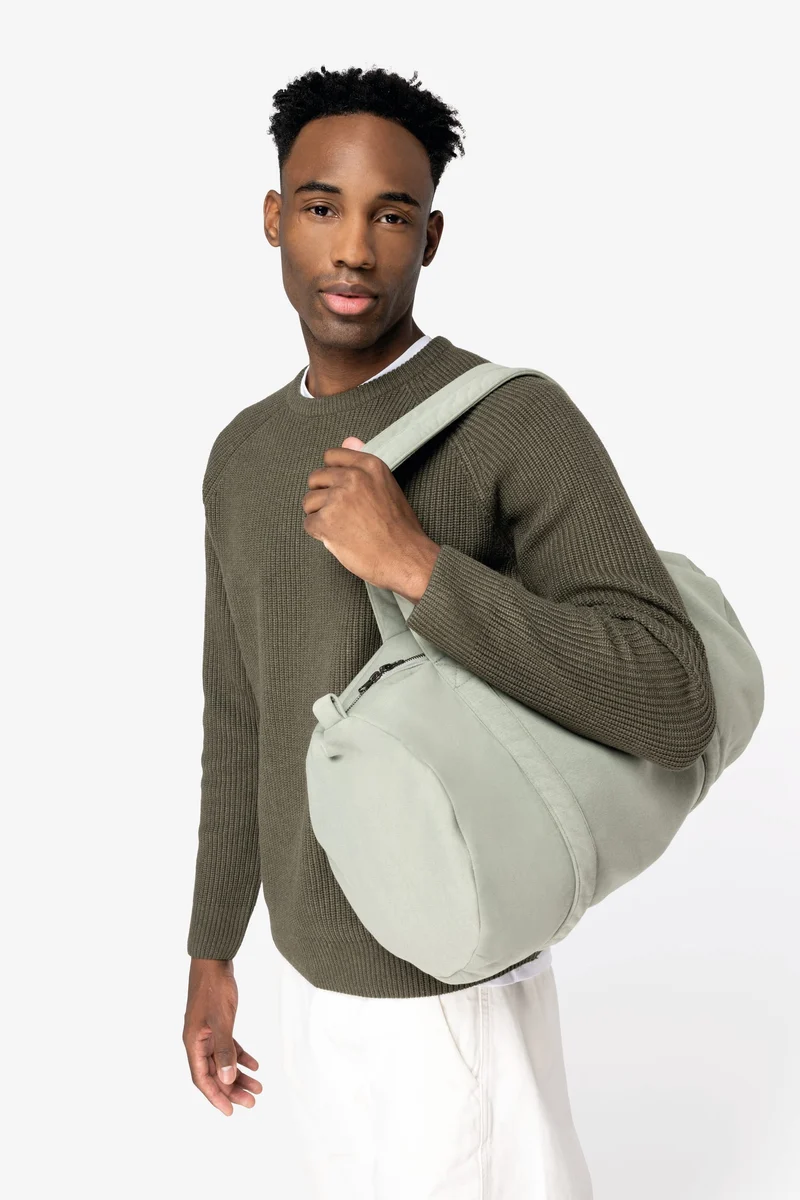 Sac polochon en molleton