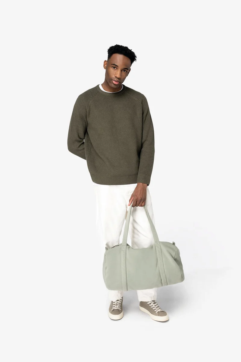 Sac polochon en molleton