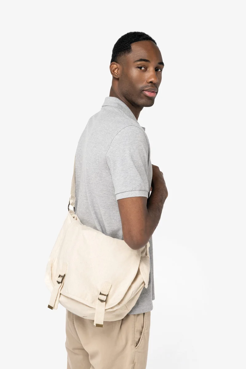 Sac besace délavé