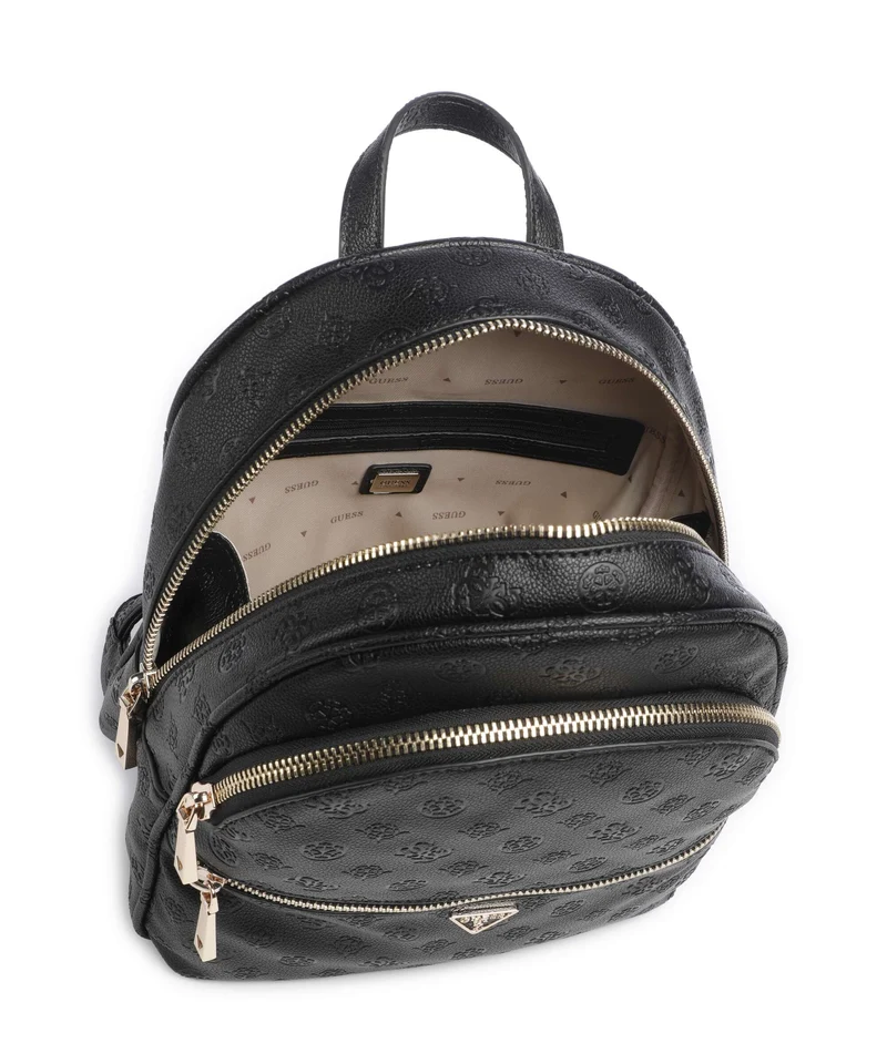 Guess Manhattan II Large Sac à dos black logo