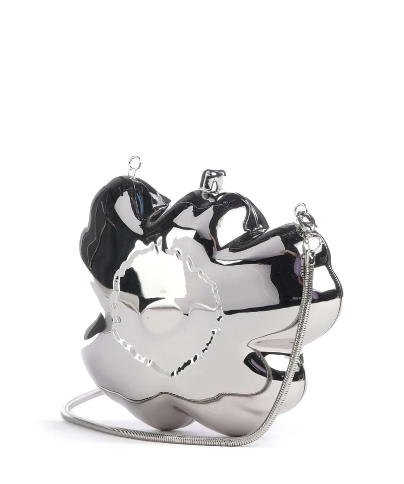 Marimekko Kimmellys Unikko Sac bandoulière silver