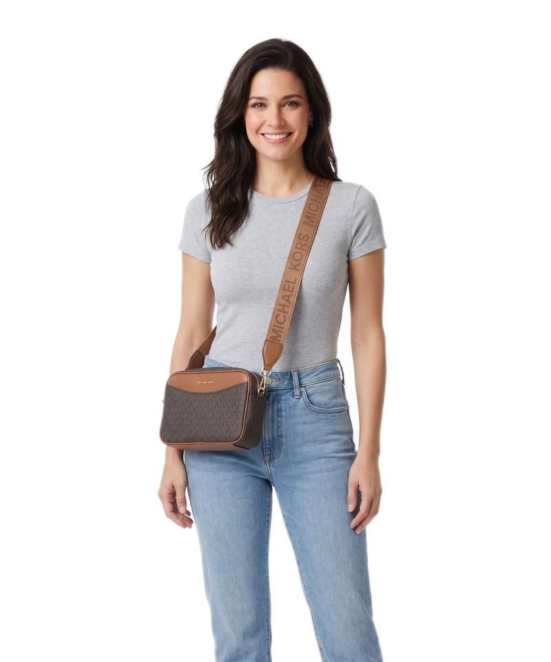 Michael Kors Bev Large Sac bandoulière brown/acorn