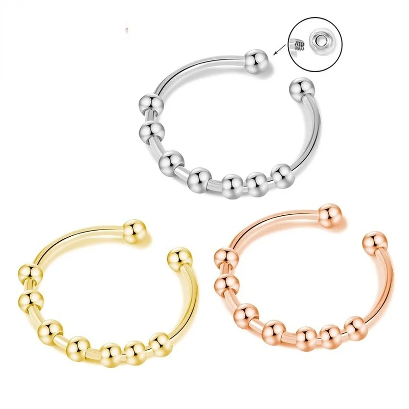 Bague Anti-Stress Femme Anti Anxiété