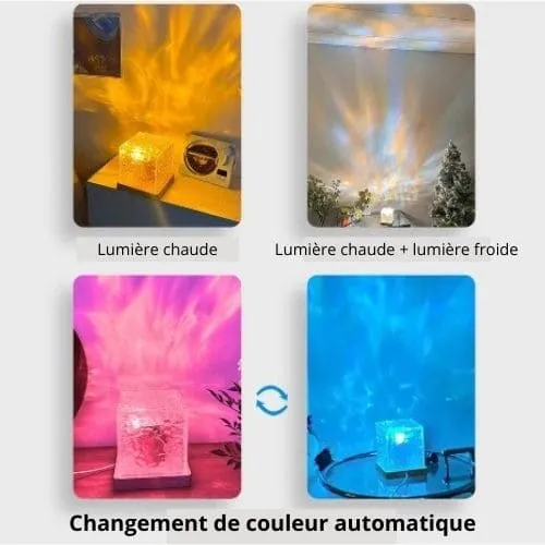 Projecteur LED d'Ondulation Aquatique | CrystalSea™