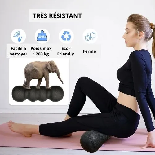 Rouleau de Massage Ondulé en Mousse EPP | RollVag™