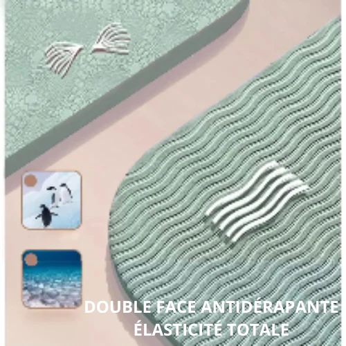 Tapis de yoga pliable antidérapant | PliMat™
