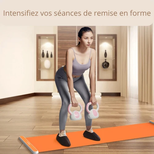 Tapis de yoga coulissant | SlideMat™
