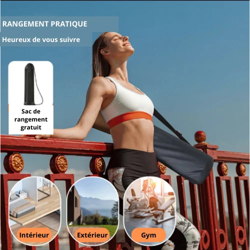 Tapis de yoga coulissant | SlideMat™
