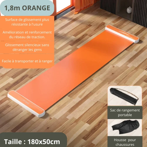 Tapis de yoga coulissant | SlideMat™