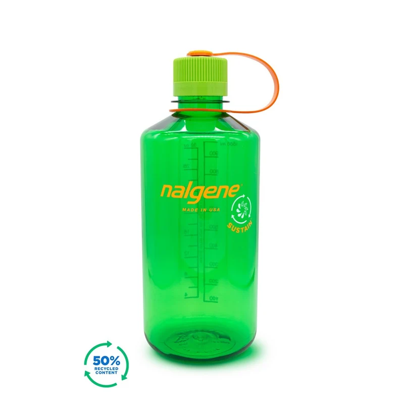 Bouteille Nalgene Sustain à petit goulot 950 ml – Melon Ball