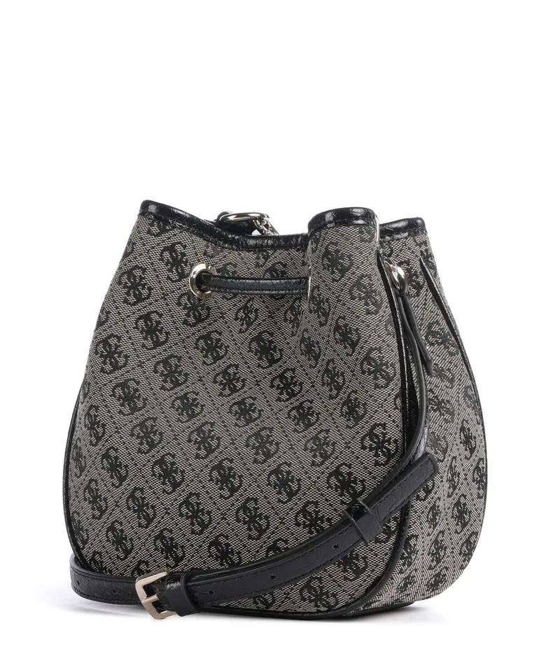 Guess Samantha Mini Sac seau black logo