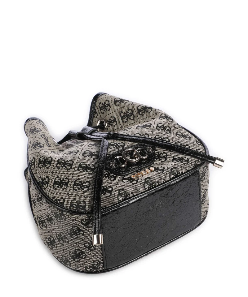 Guess Samantha Mini Sac seau black logo