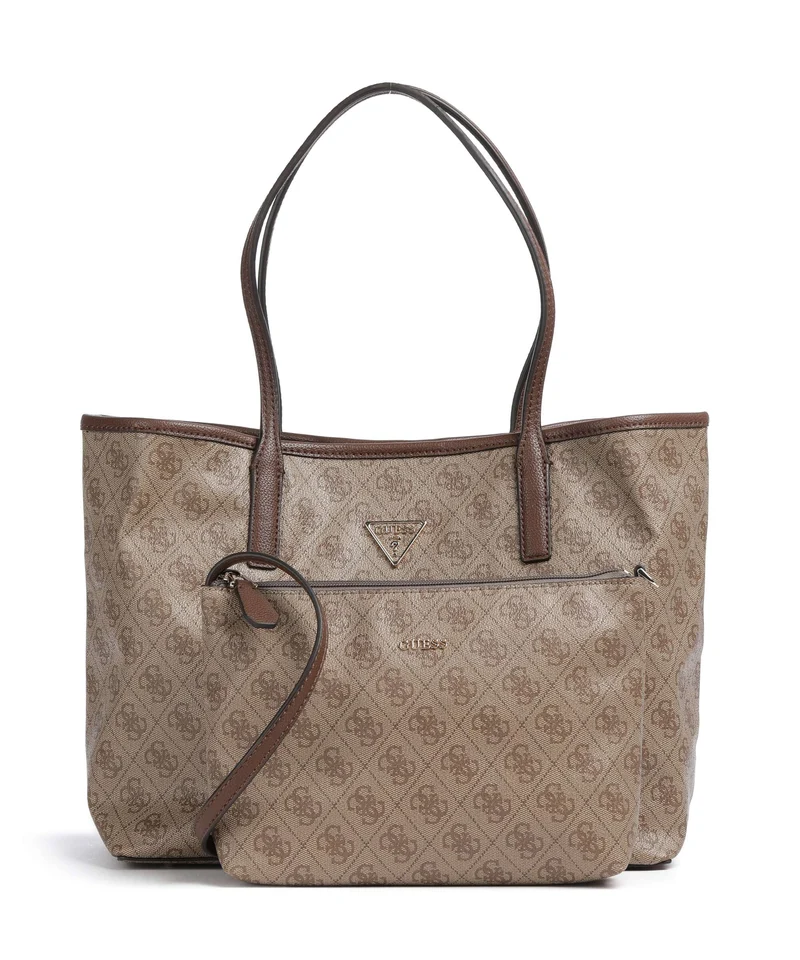 Guess Victtoria Cabas latte logo/brown