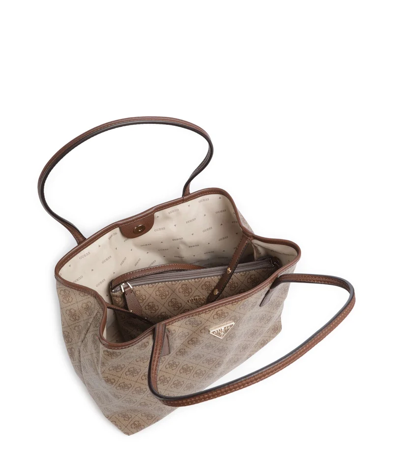 Guess Victtoria Cabas latte logo/brown