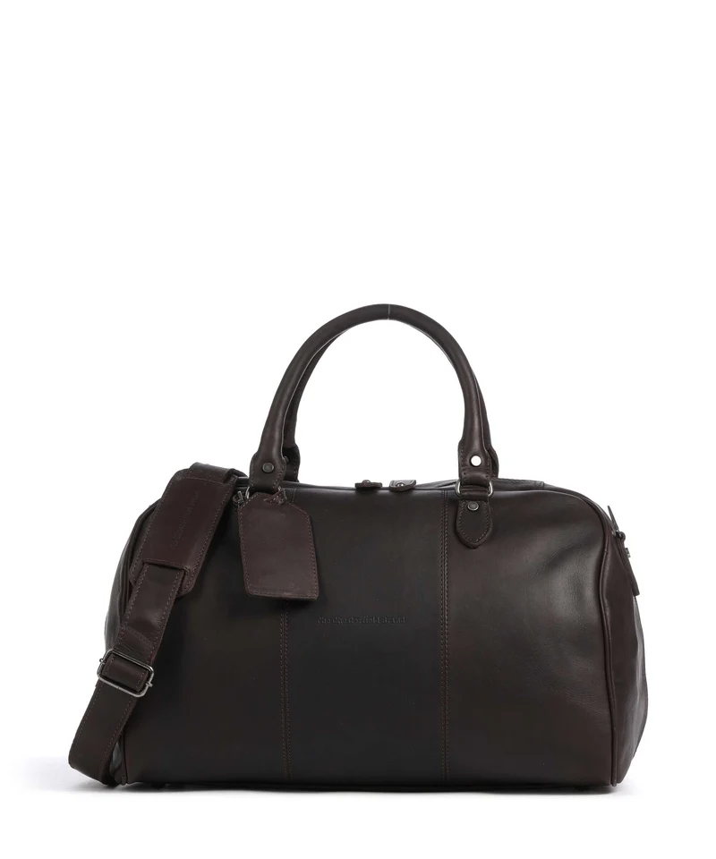 The Chesterfield Brand Wax Pull Up Cow Liam II Sac week-end brown
