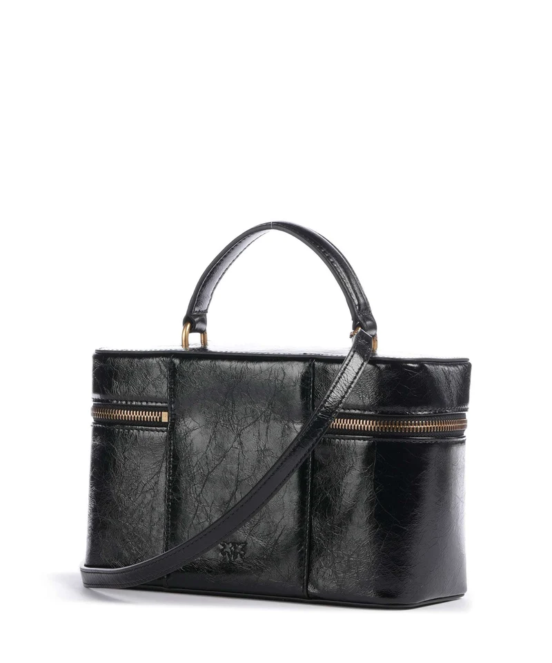 Pinko Vanity Classic Sac à main nero/antique gold