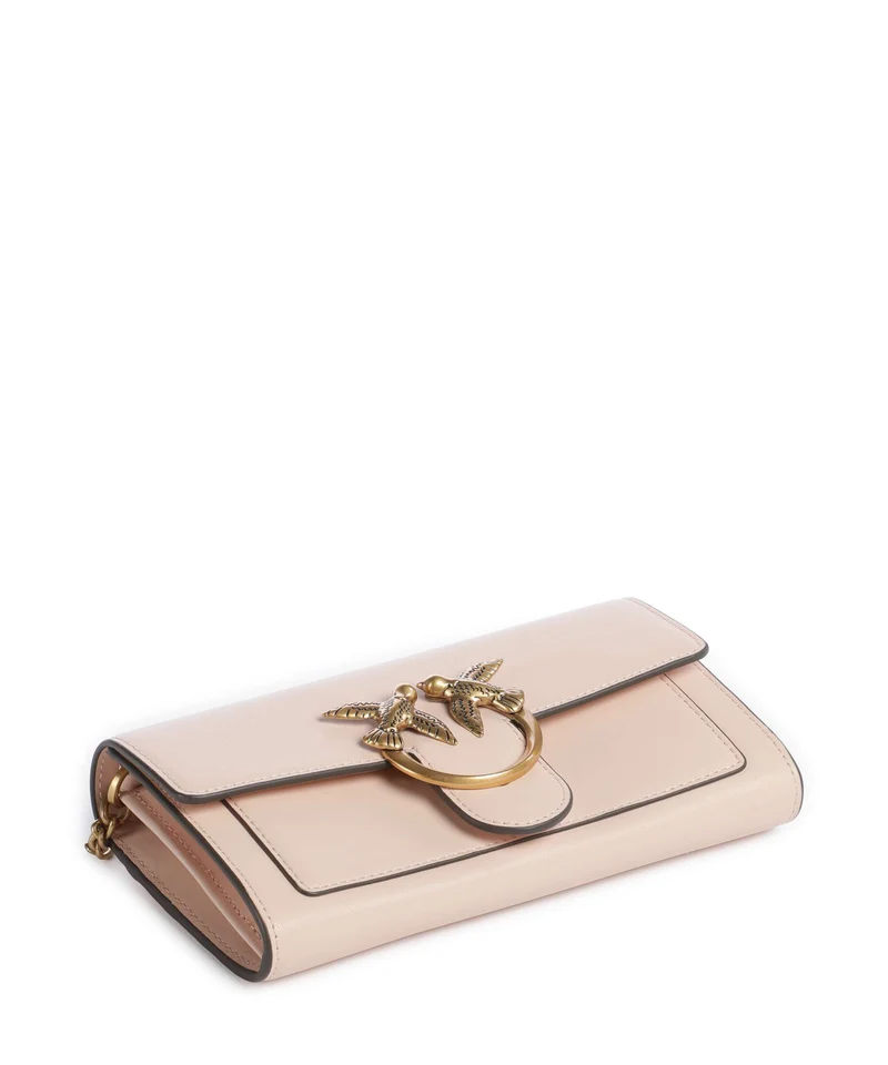 Pinko Love One Portefeuille rosa cammeo/antique gold