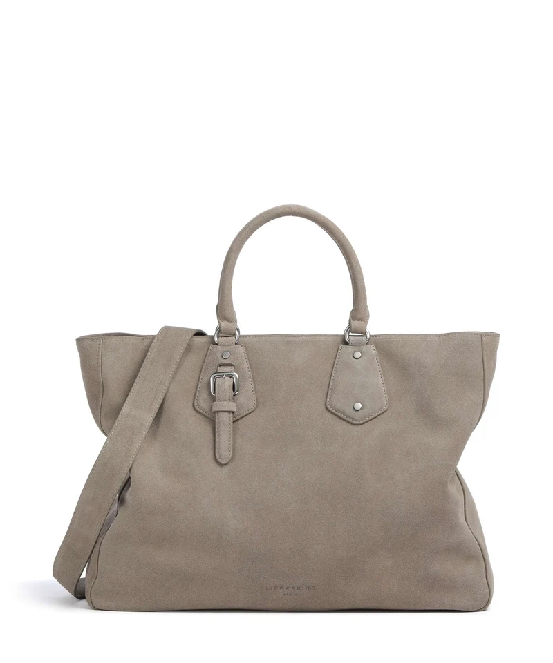 Liebeskind Cora Hydro Suede L Sac à main neutral grey