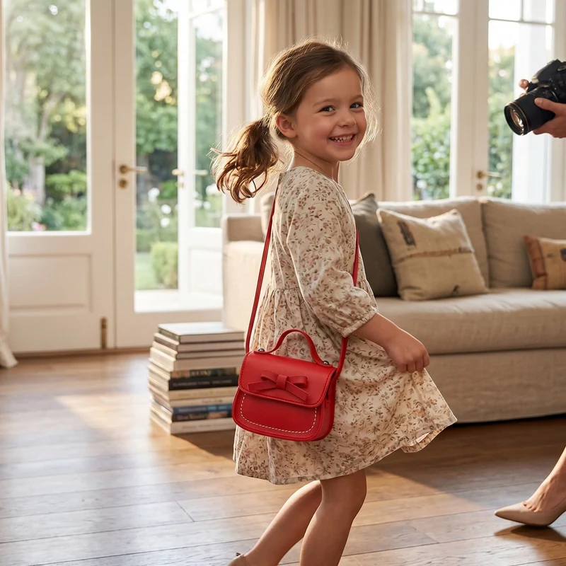 Sac Bandoulière Enfant Fille Nœud