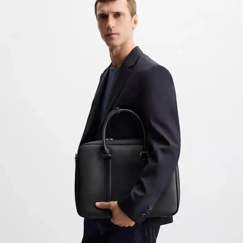 Sacoche Ordinateur Homme Noire