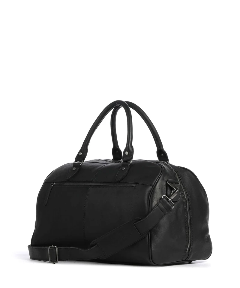 The Chesterfield Brand Wax Pull Up Cow Liam II Sac week-end black