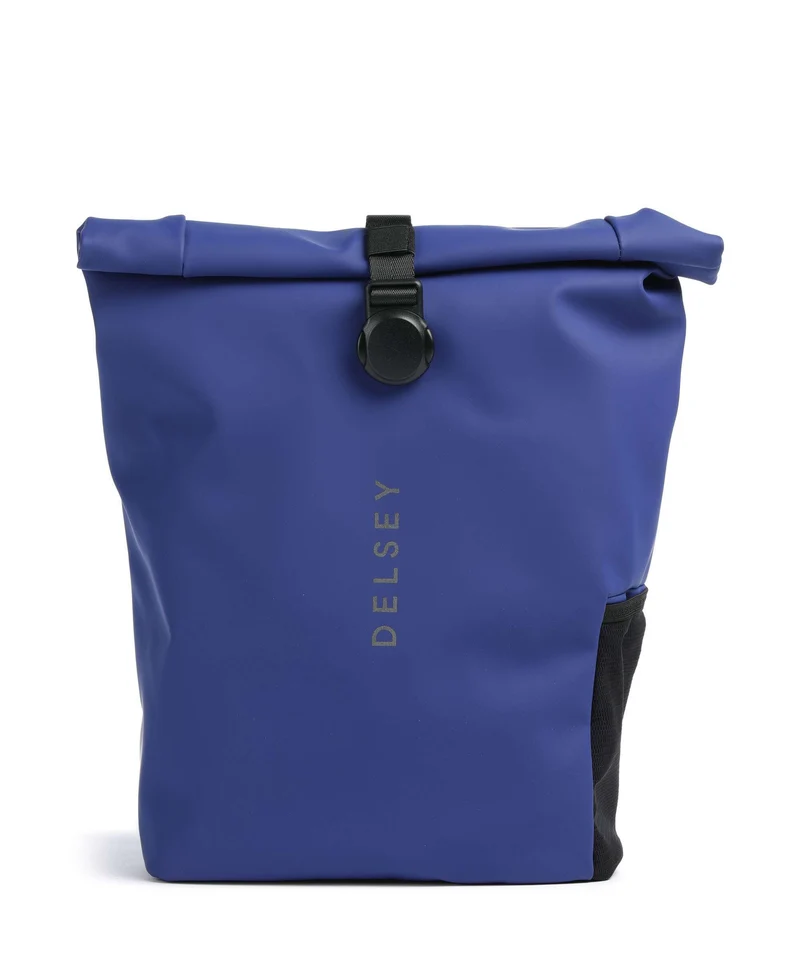 Delsey Paris Turenne Soft Sac à dos roll-top electric blue