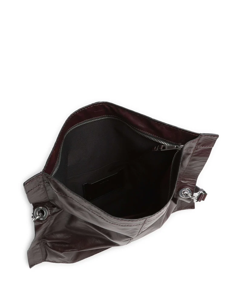 AllSaints Lutece Sac porté épaule burgundy red