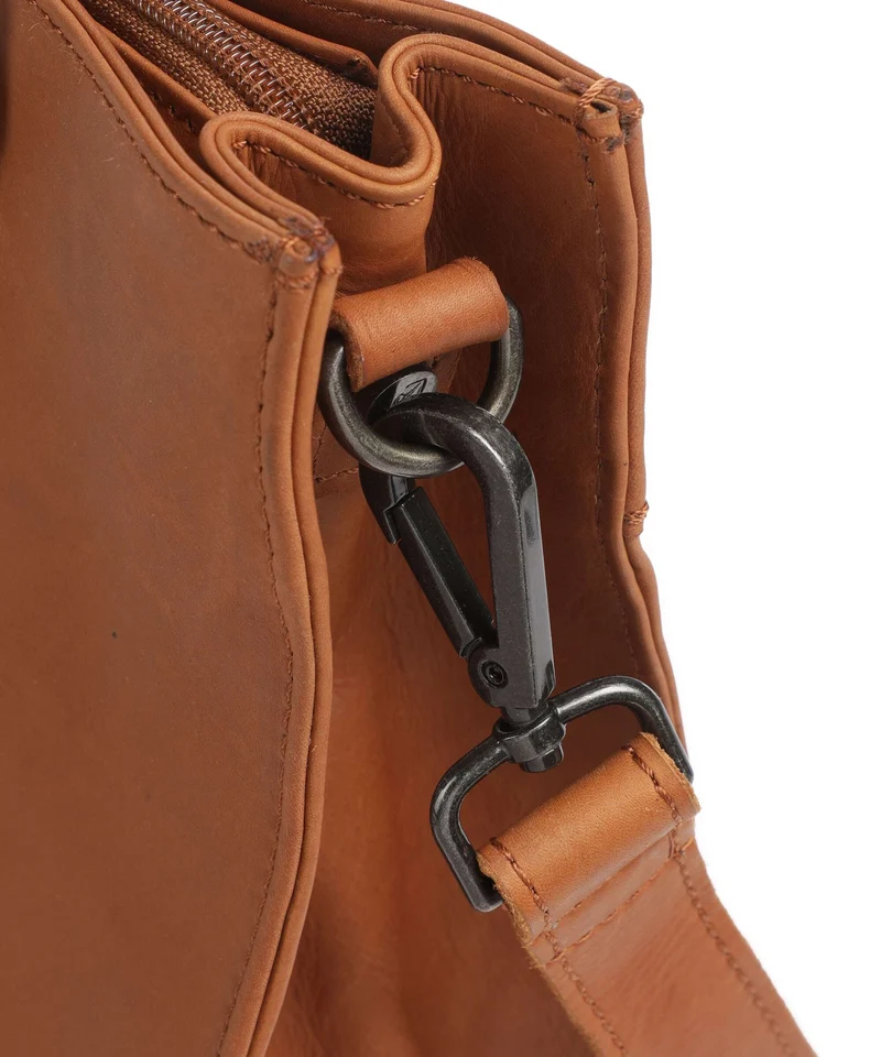 The Chesterfield Brand Wax Pull Up Cow Ellsworth Cabas cognac