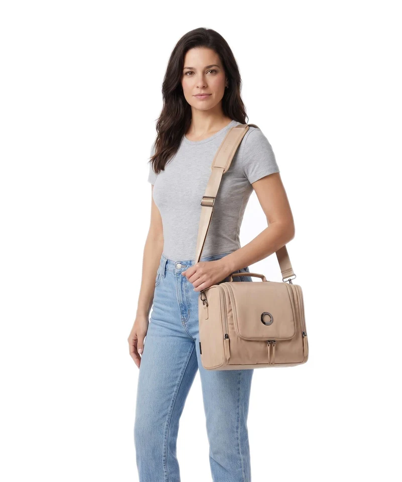 Delsey Paris Victoire Mallette cosmétiques sand