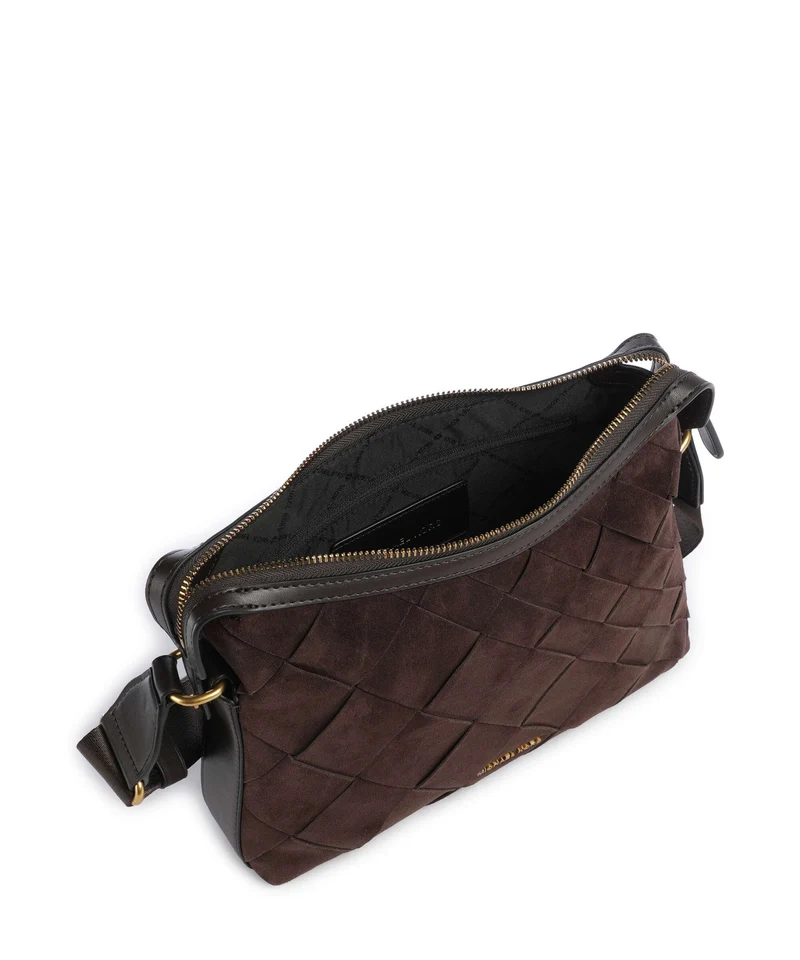 Michael Kors Nicolas Small Sac bandoulière chocolate