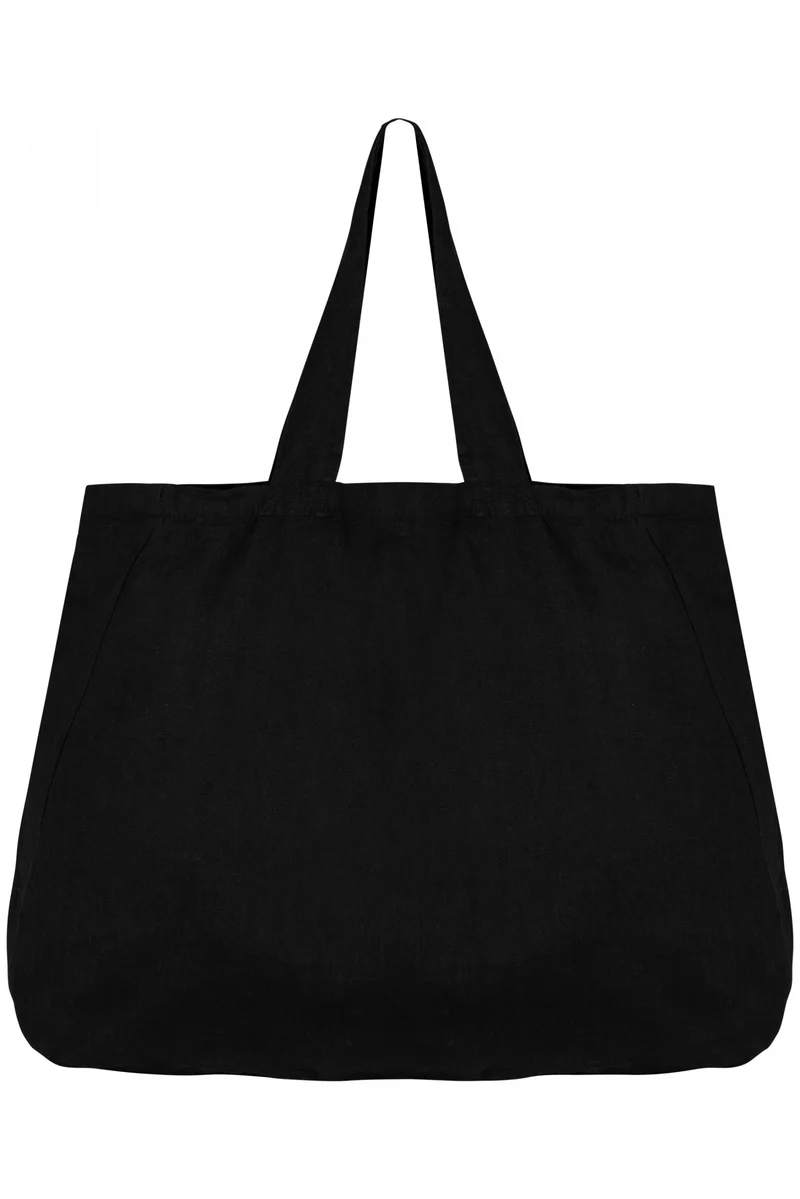Sac shopping en lin