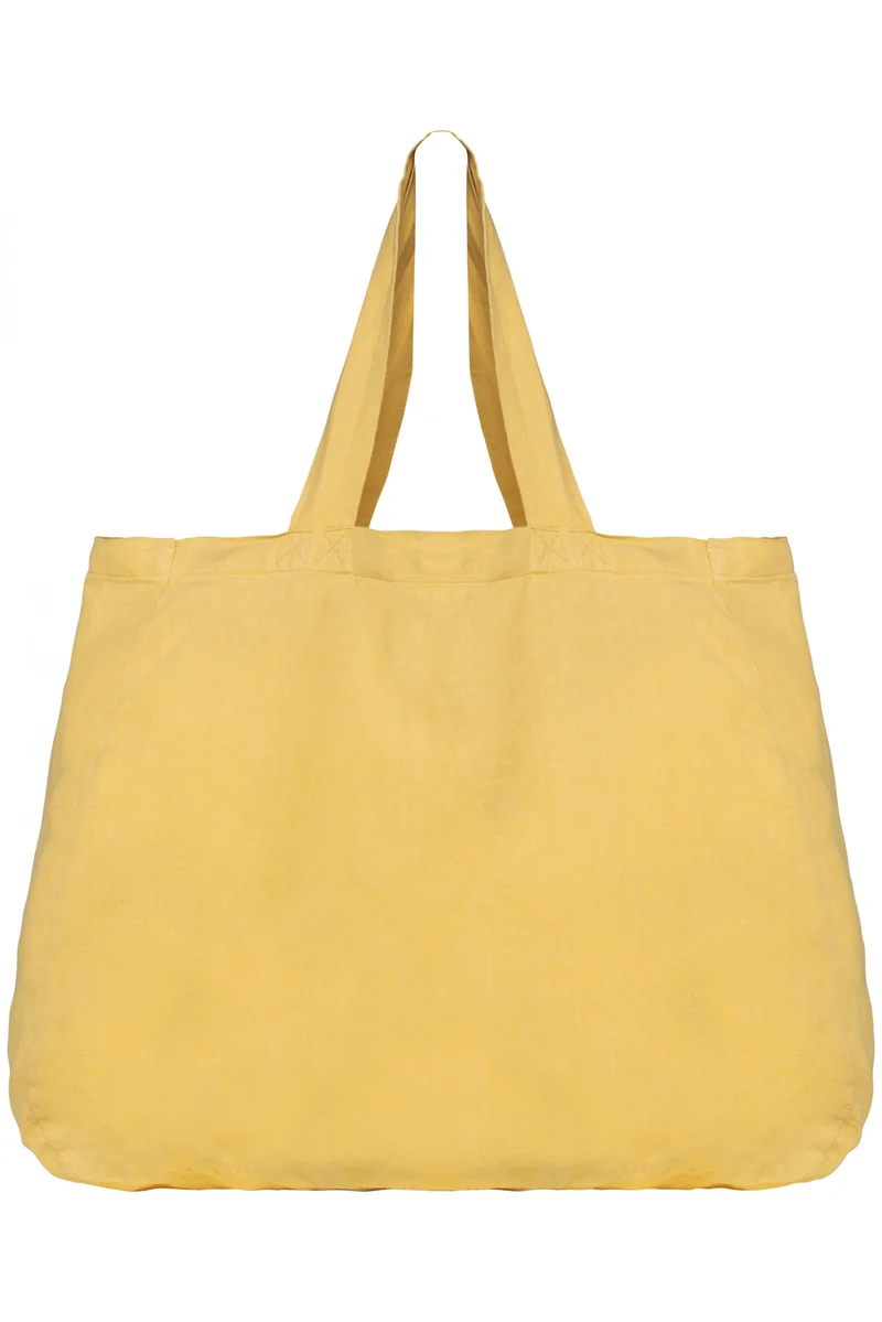 Sac shopping en lin