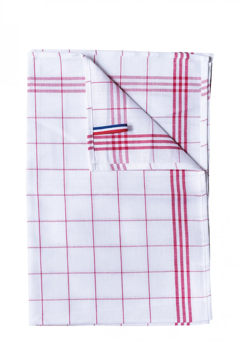 Essuie Verre à rayures - Origine France