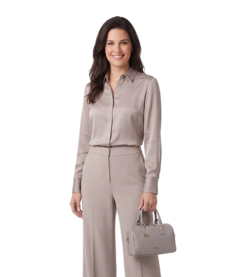 Furla Olivia Mini Sac à main cachemire gray