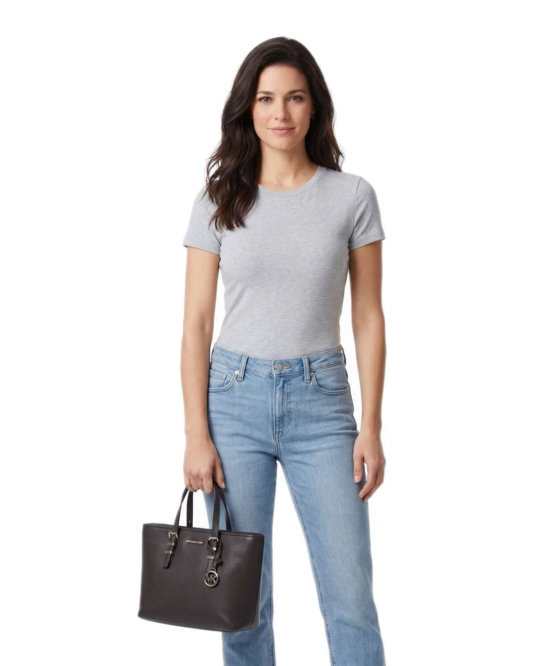 Michael Kors Quinn Small Sac à main chocolate