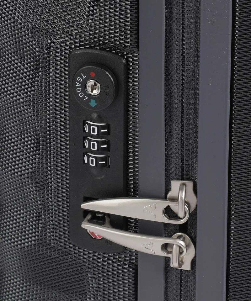 Roncato UNO Zip Valise 4 roues nero