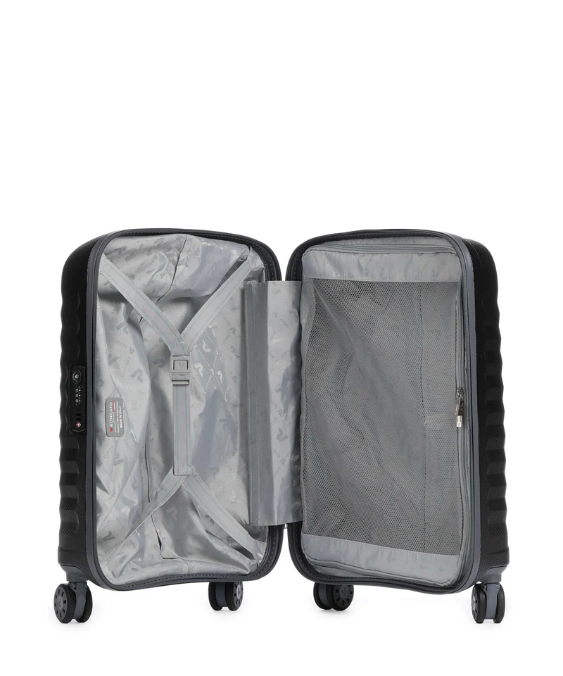 Roncato UNO Zip Valise 4 roues nero