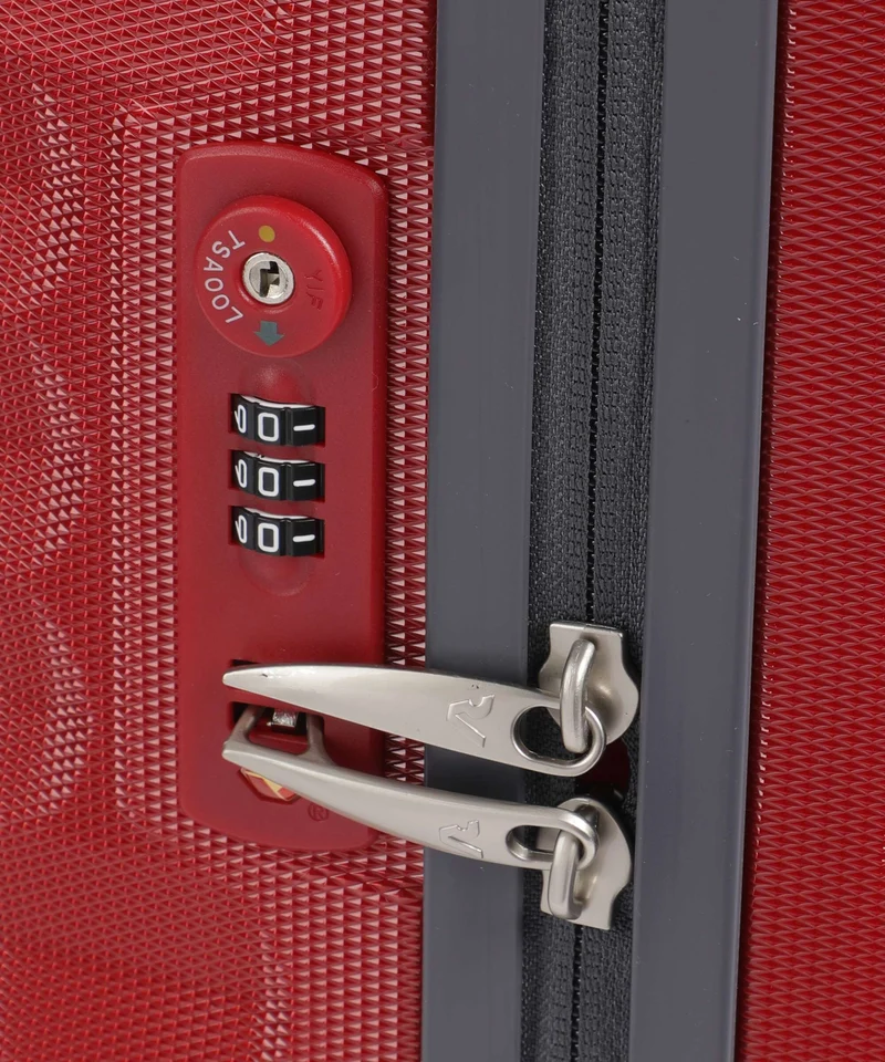 Roncato UNO Zip Valise 4 roues rubino