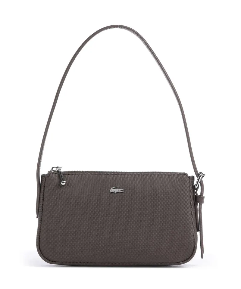 Lacoste Daily City Sac porté épaule dark brown