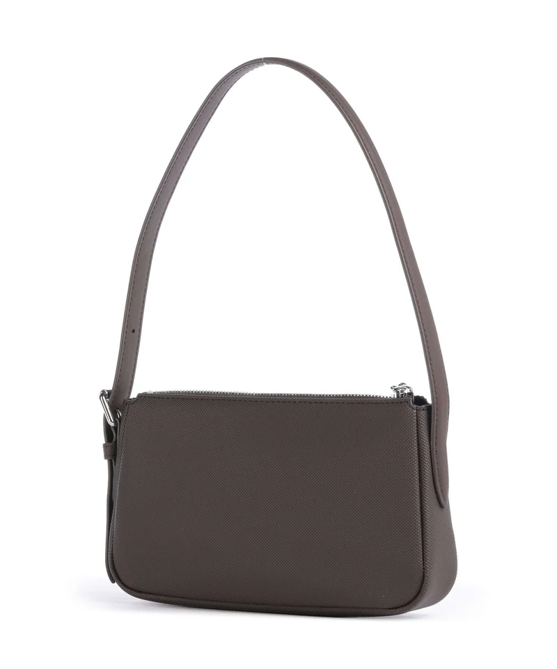 Lacoste Daily City Sac porté épaule dark brown