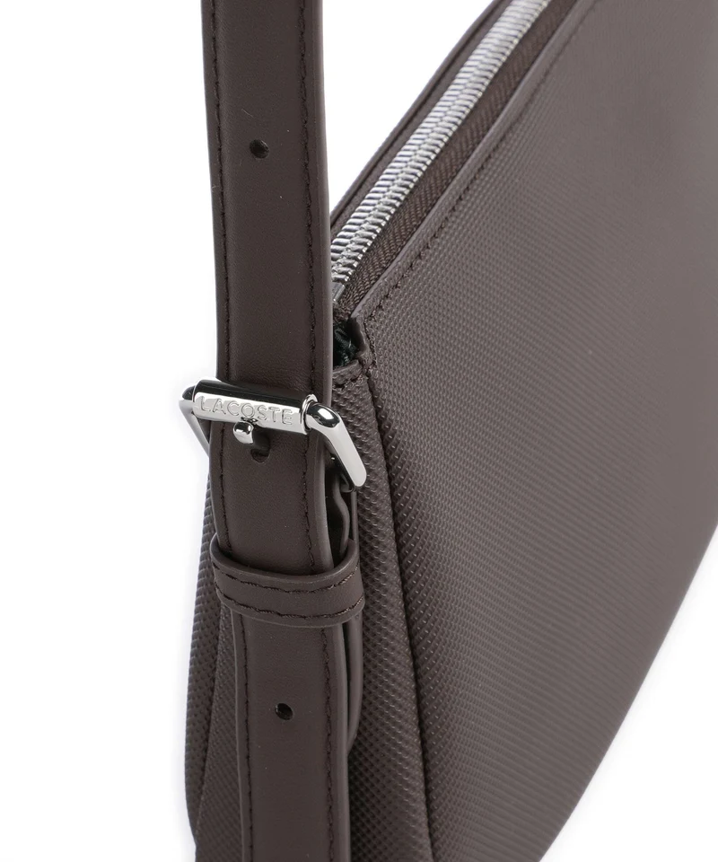 Lacoste Daily City Sac porté épaule dark brown